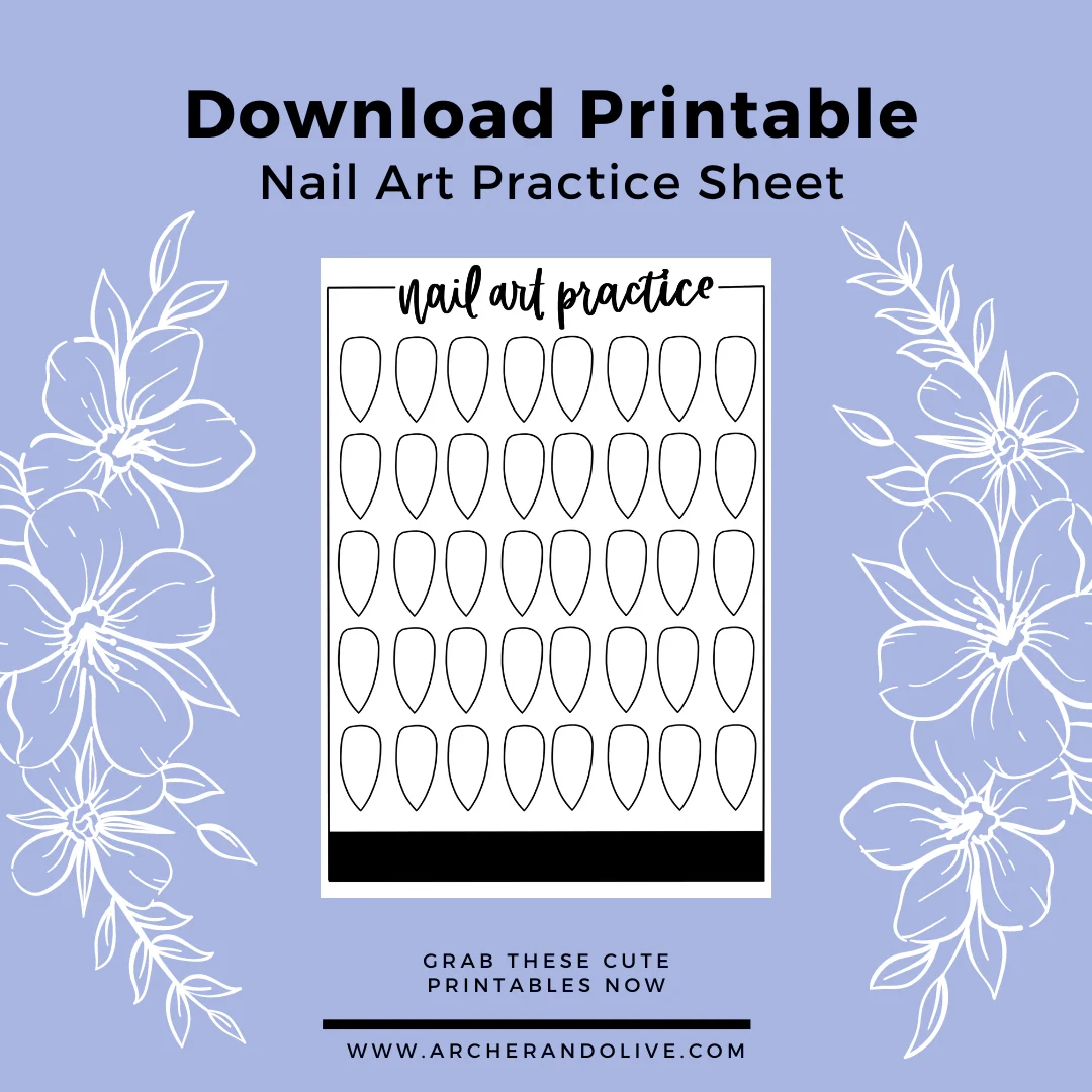 Printable Nail Art Designs