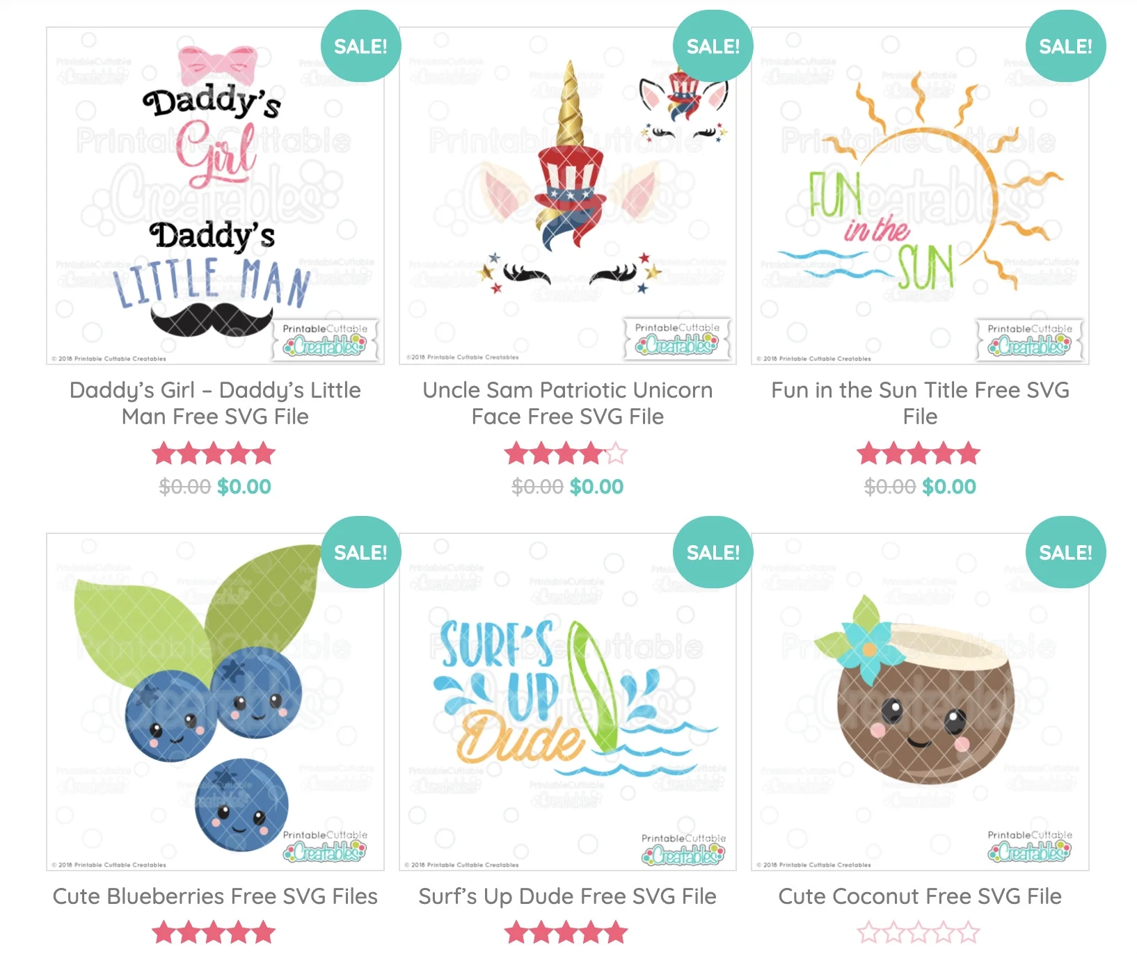 Free Printable Sublimation Designs