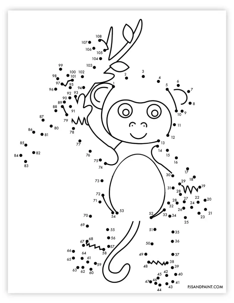 Free Printable Connect The Dots Worksheets
