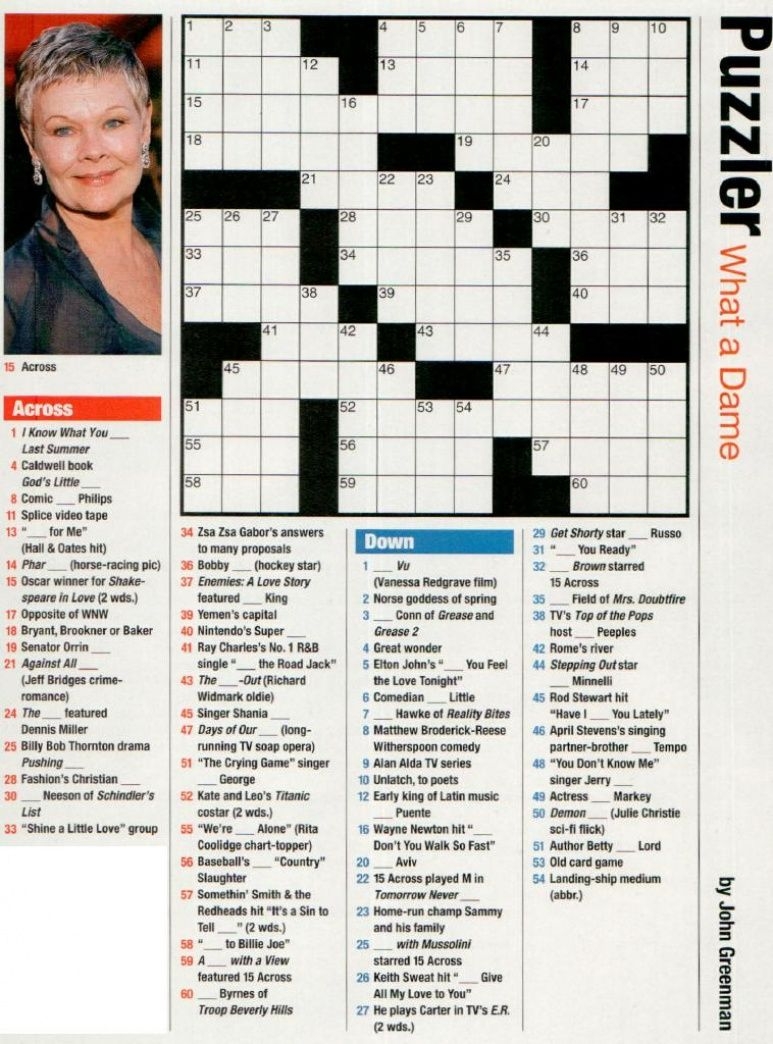 15 Crosswords Ideas Printable Crossword Puzzles Crossword 