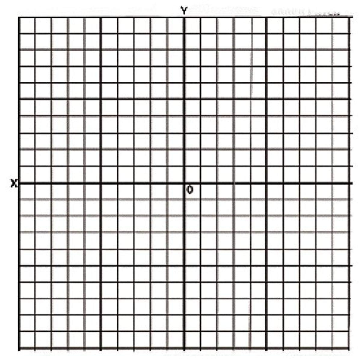 Graph Paper X Y Axis