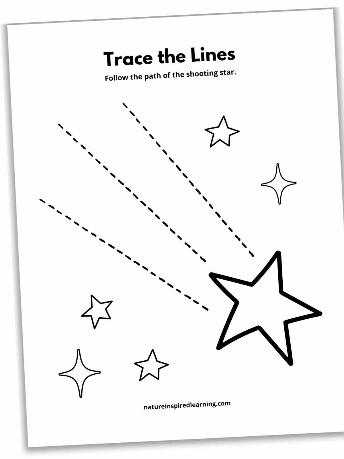 Printable Tracing Straight Lines Worksheets