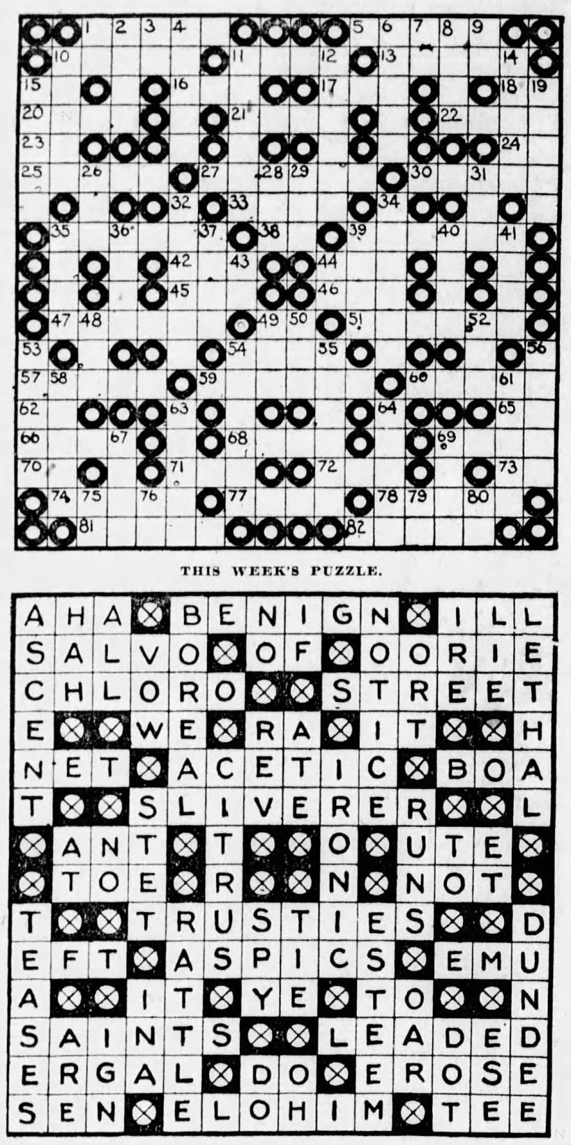 Star Gazette Daily Crossword Puzzles Printable