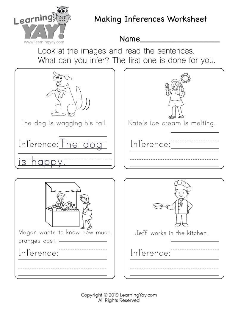 Free Printable Esl Worksheets