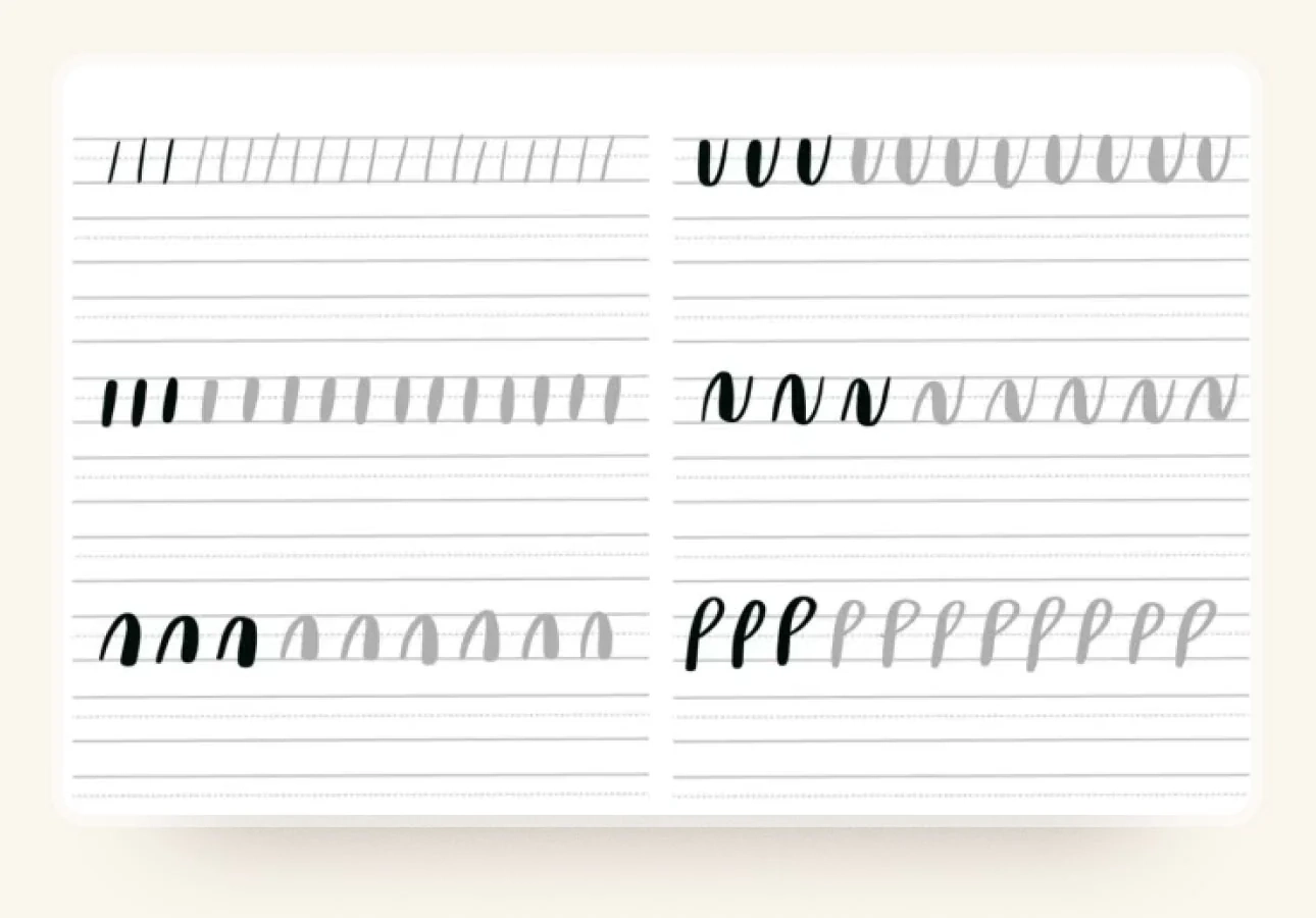Calligraphy Paper Printable