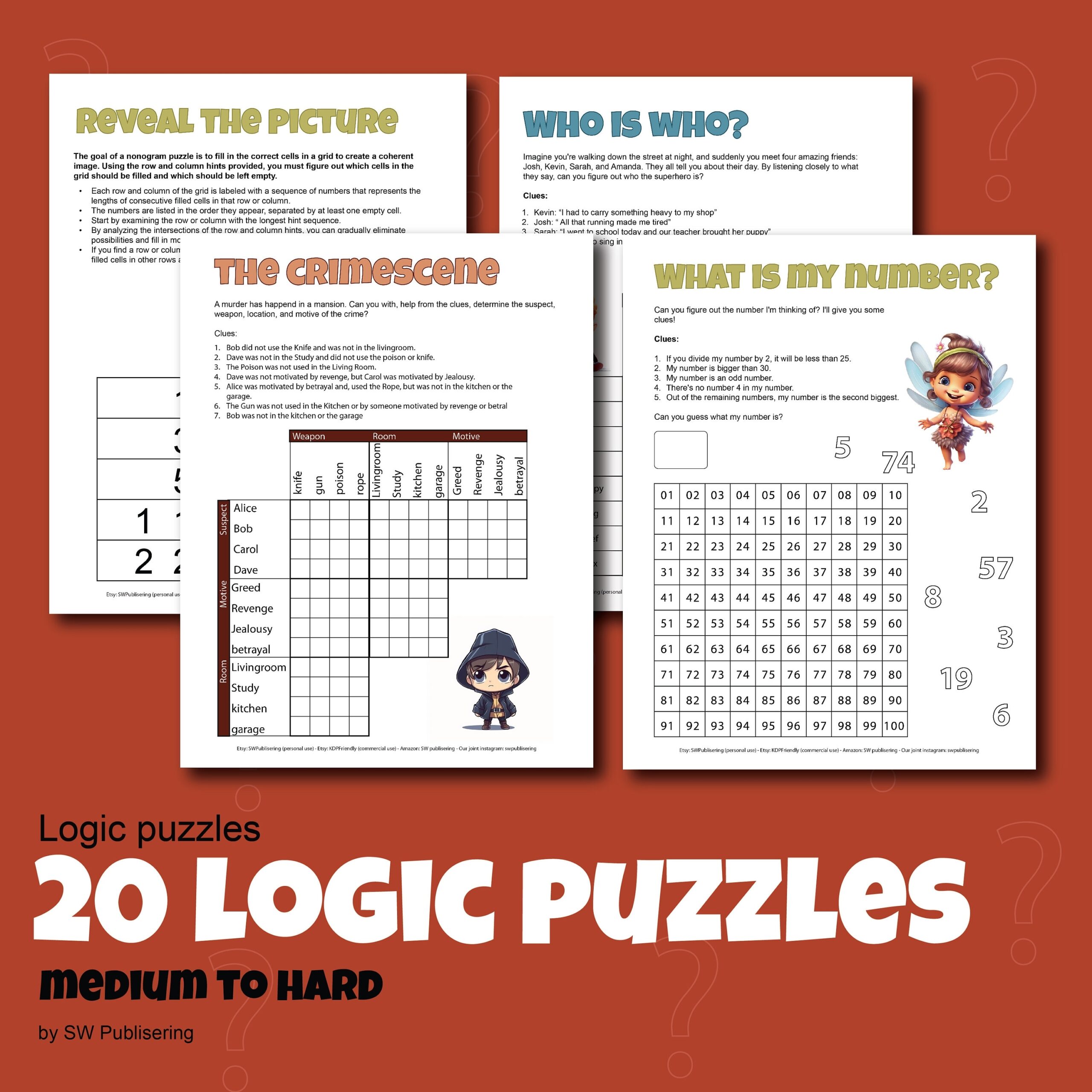 Puzzle Baron Printable Logic Puzzles