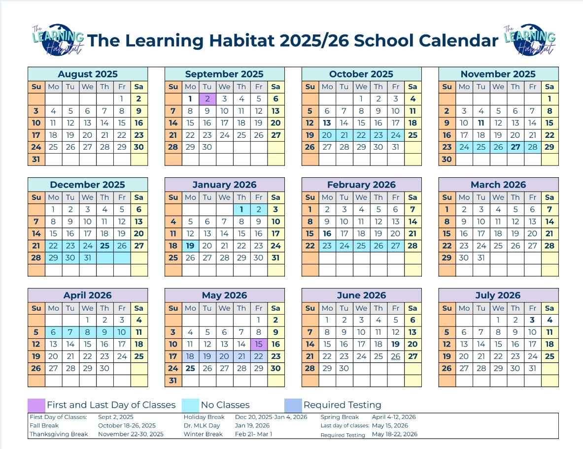 Printable 2026 And 2025 School Calendar