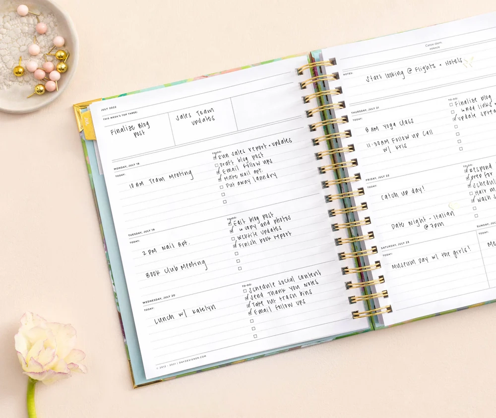 Day Designer Planner Printable Acdemics