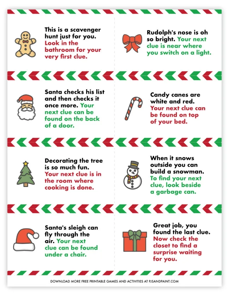 Free Printable Christmas Games And Puzzles
