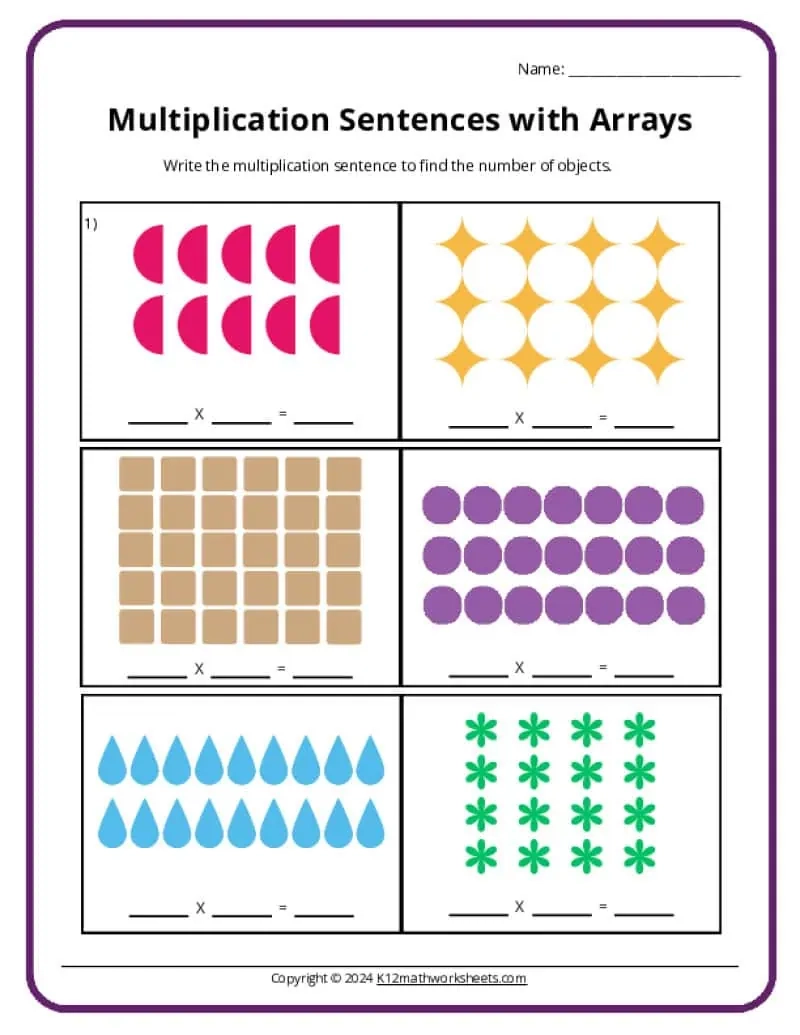 Printable Multiplication Worksheets Grade 3