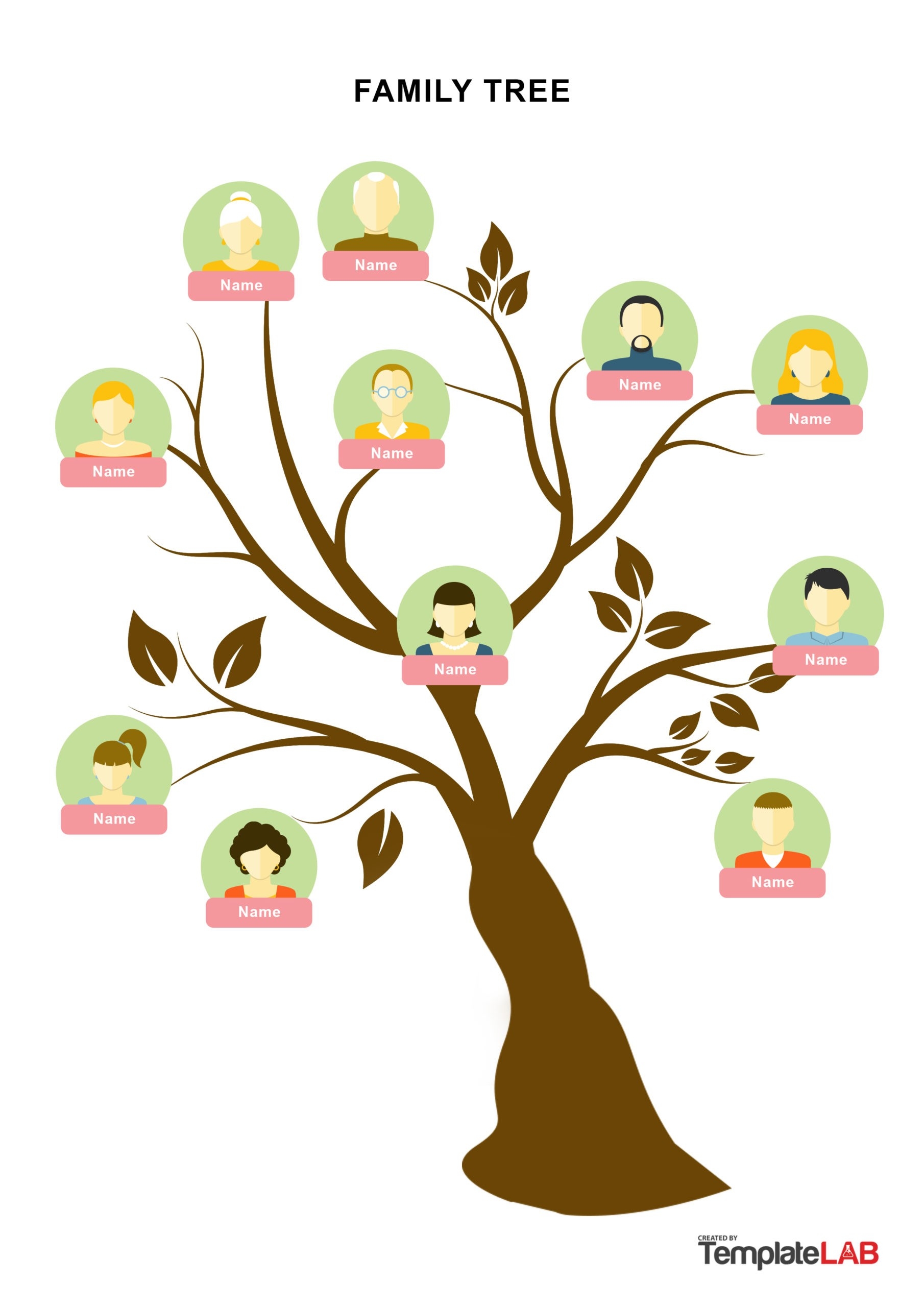 Printable Family Tree Design