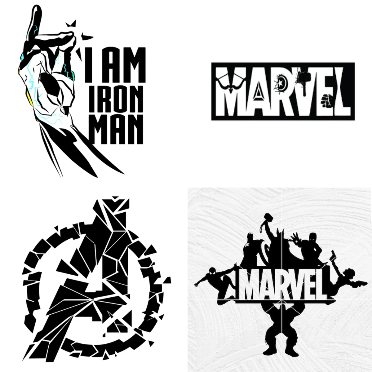 50 Marvel Avengers Svg Files For Superhero Fans Awesome Alice