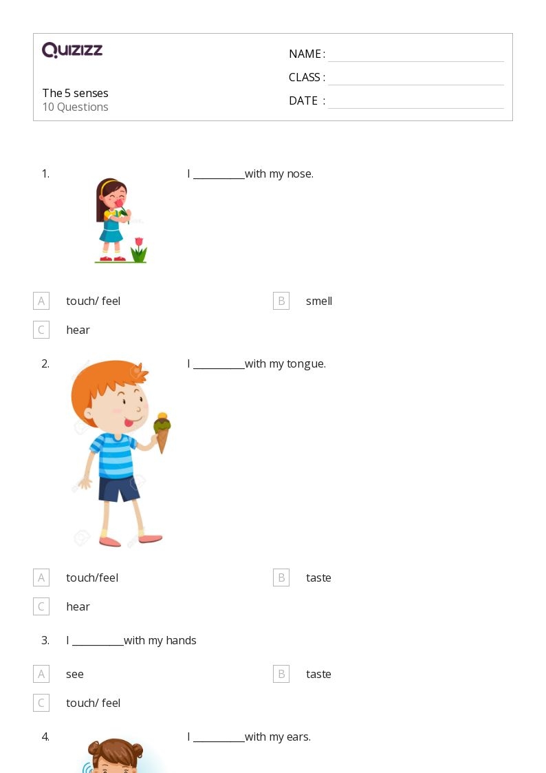 Printable Science Worksheets For Grade 3