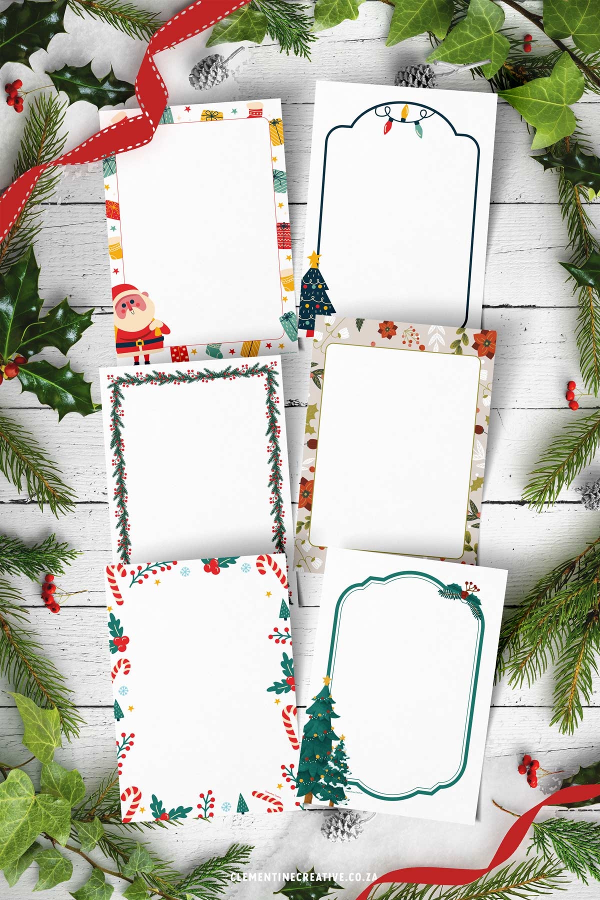 Free Printable Christmas Paper Designs