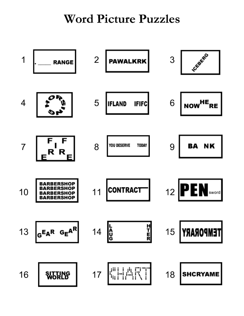 7 Printable Brain Teasers Ideas Printable Brain Teasers Brain 