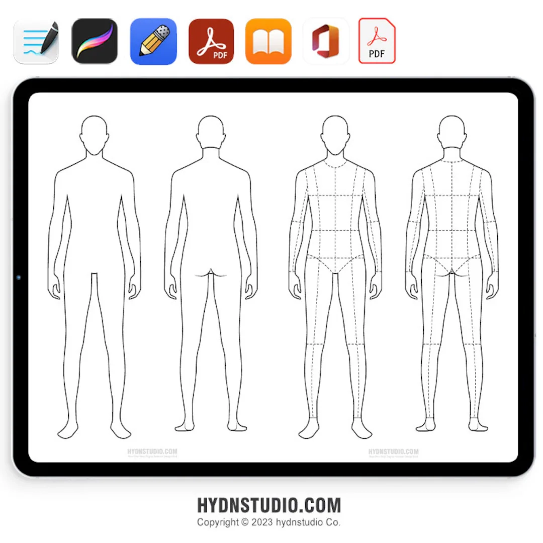Outfit Design Templates Printable