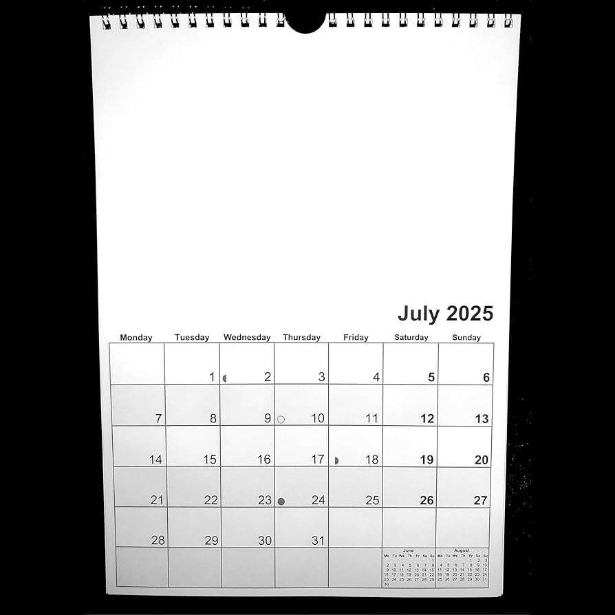 Blank Calendars For 2025