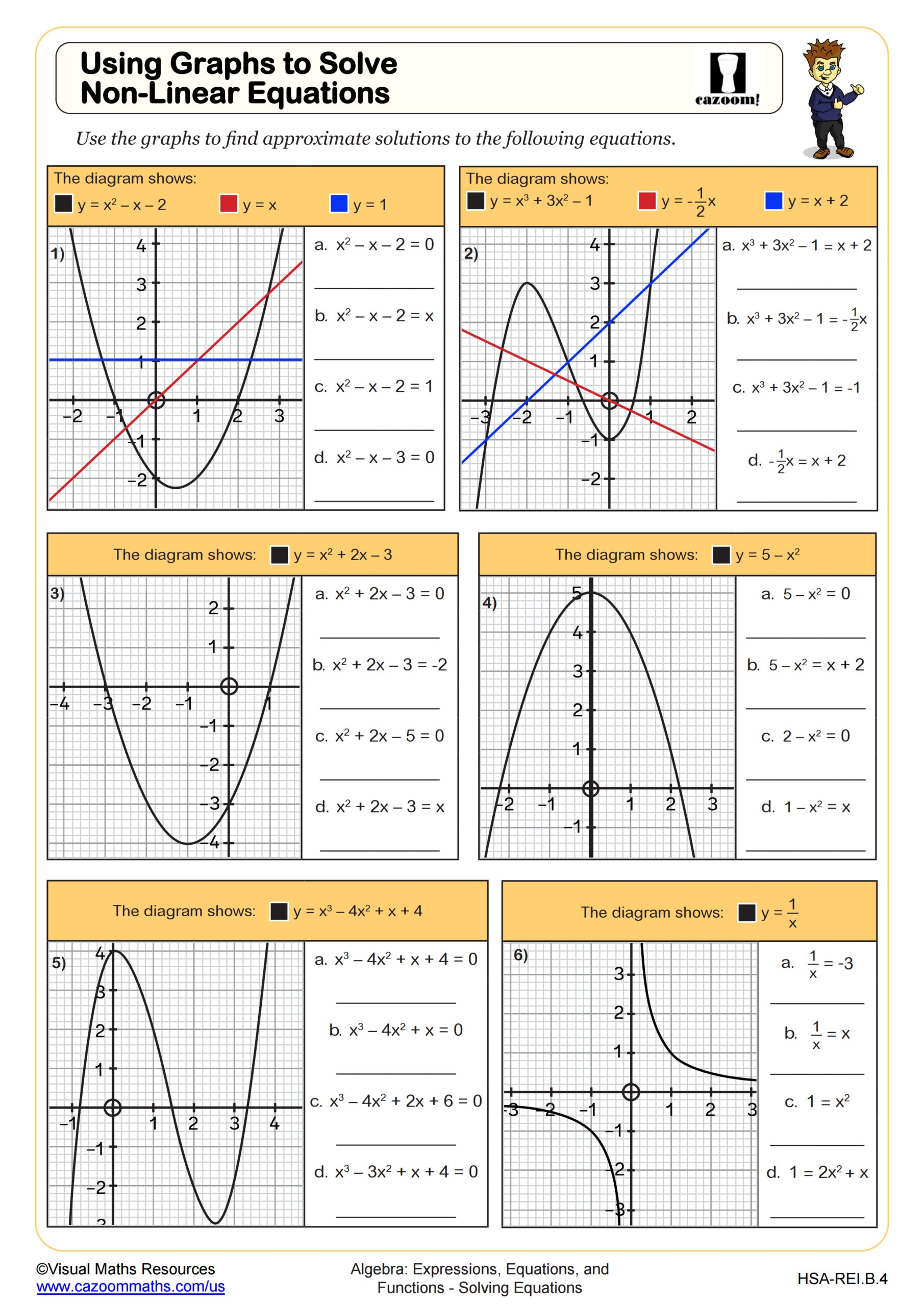 Algebra 1 Worksheets With Answers PDF Printable Algebra 1 Math 
