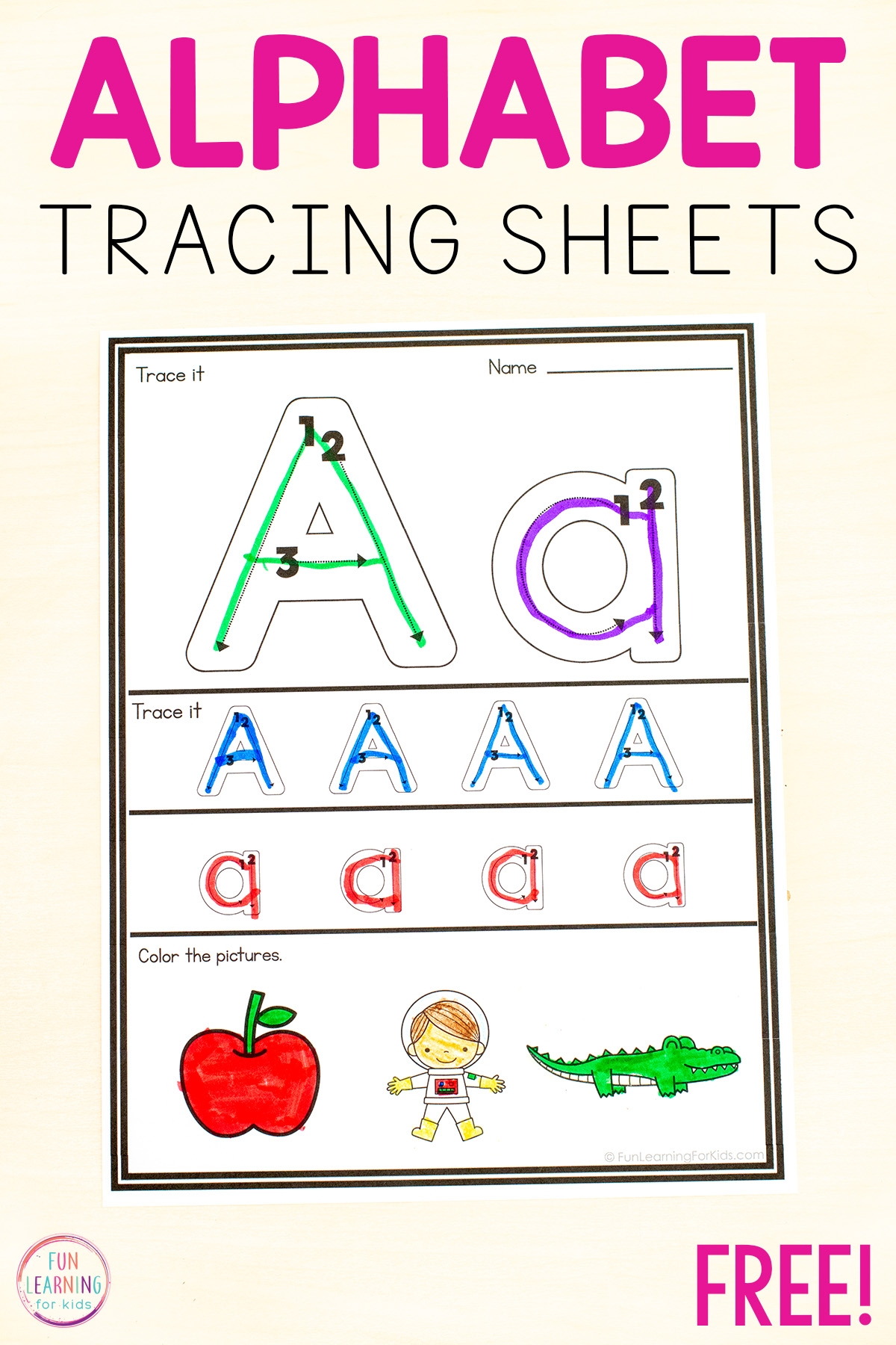 Free Printable Letter Formation Worksheets