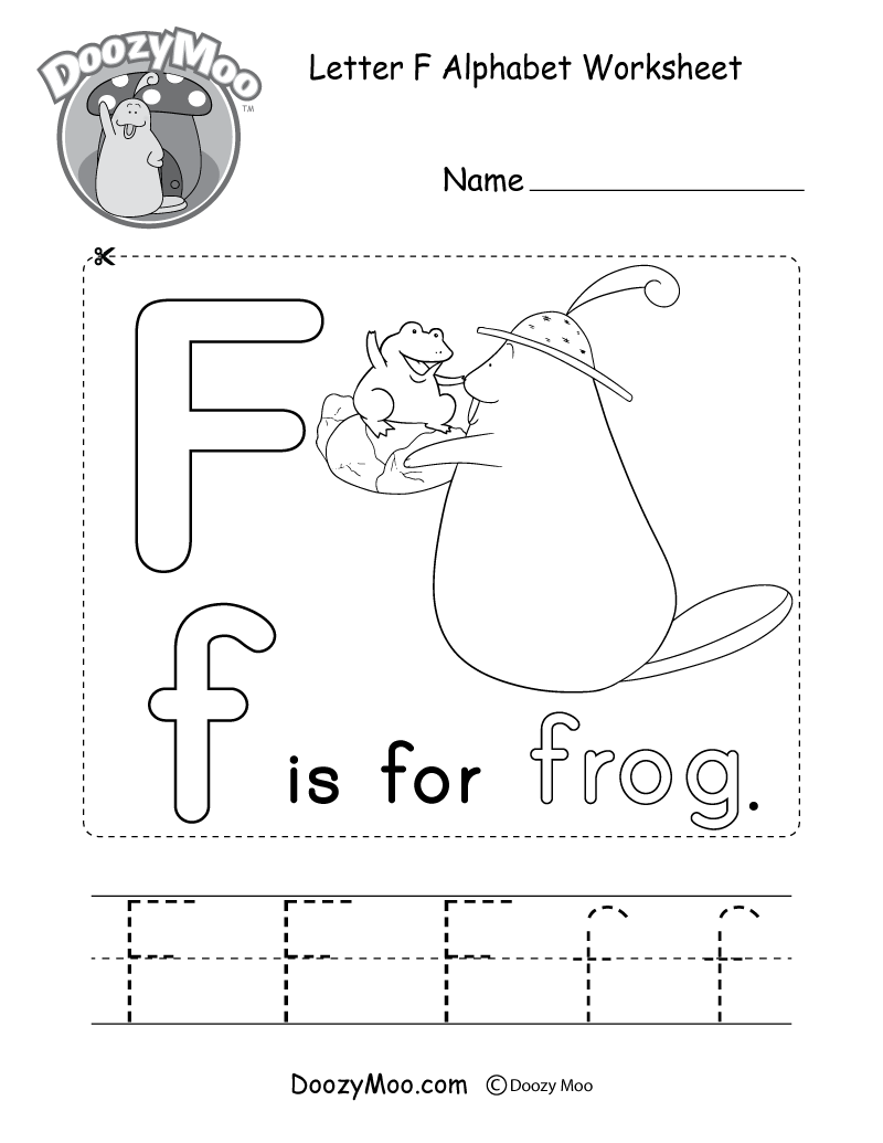 Free Printable Preschool Alphabet Worksheets