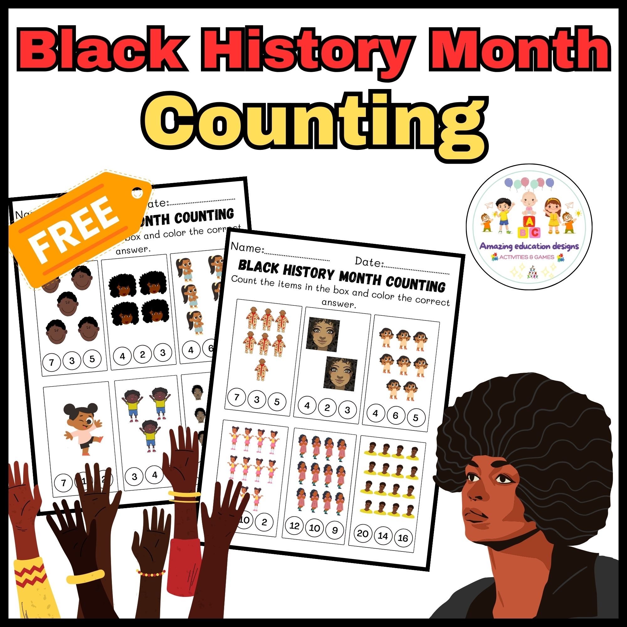 Free Printable Black History Month Worksheets