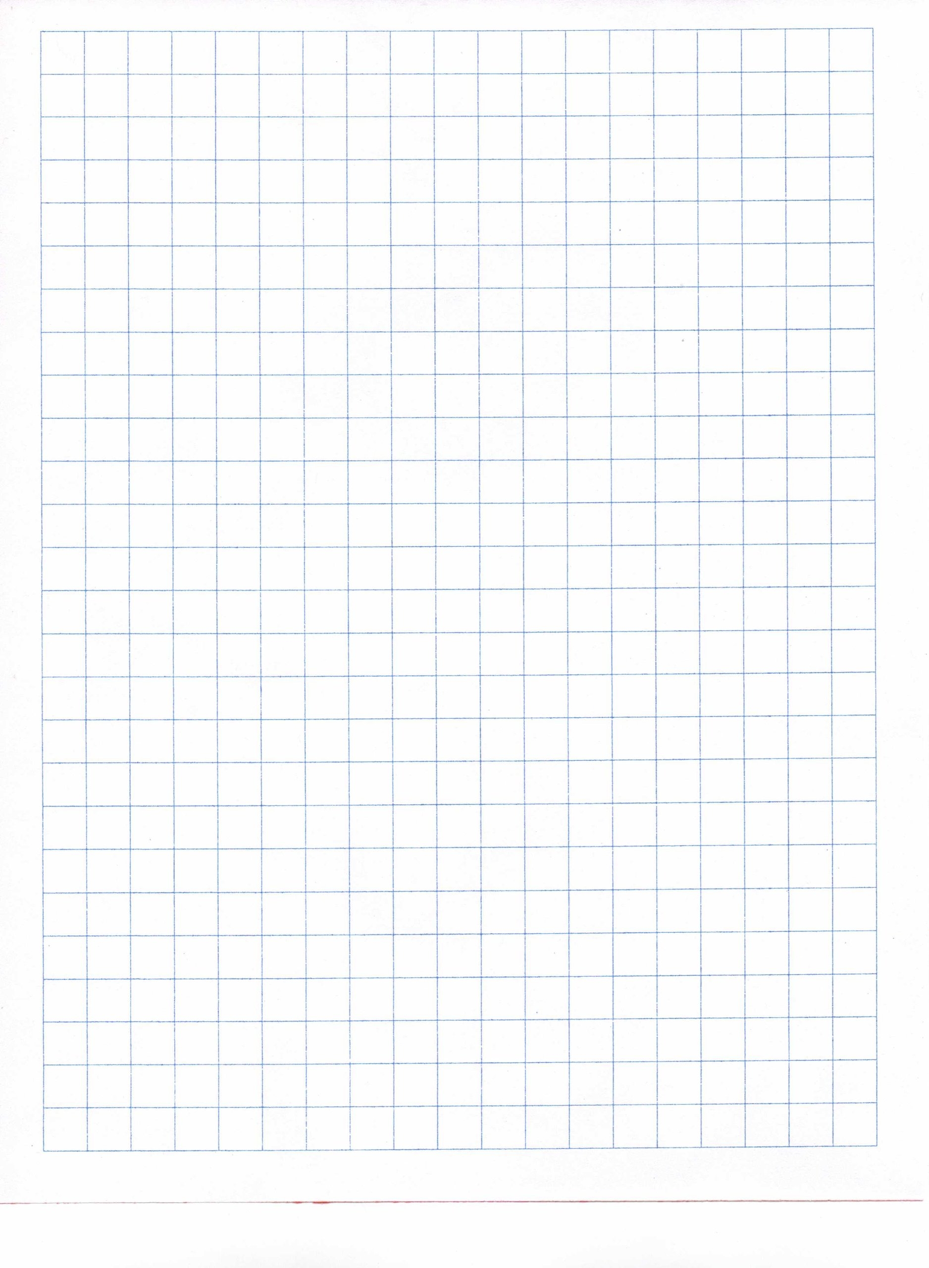 Graph Paper In Cm