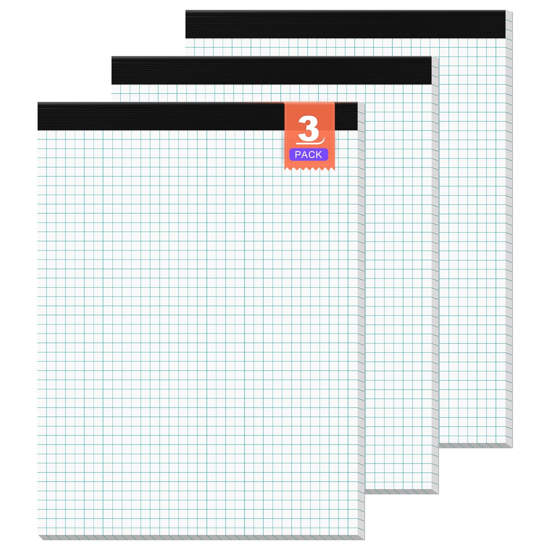 Amazon Graph Paper Legal Pad 8 5 X 11 Grid Paper Letter Size 