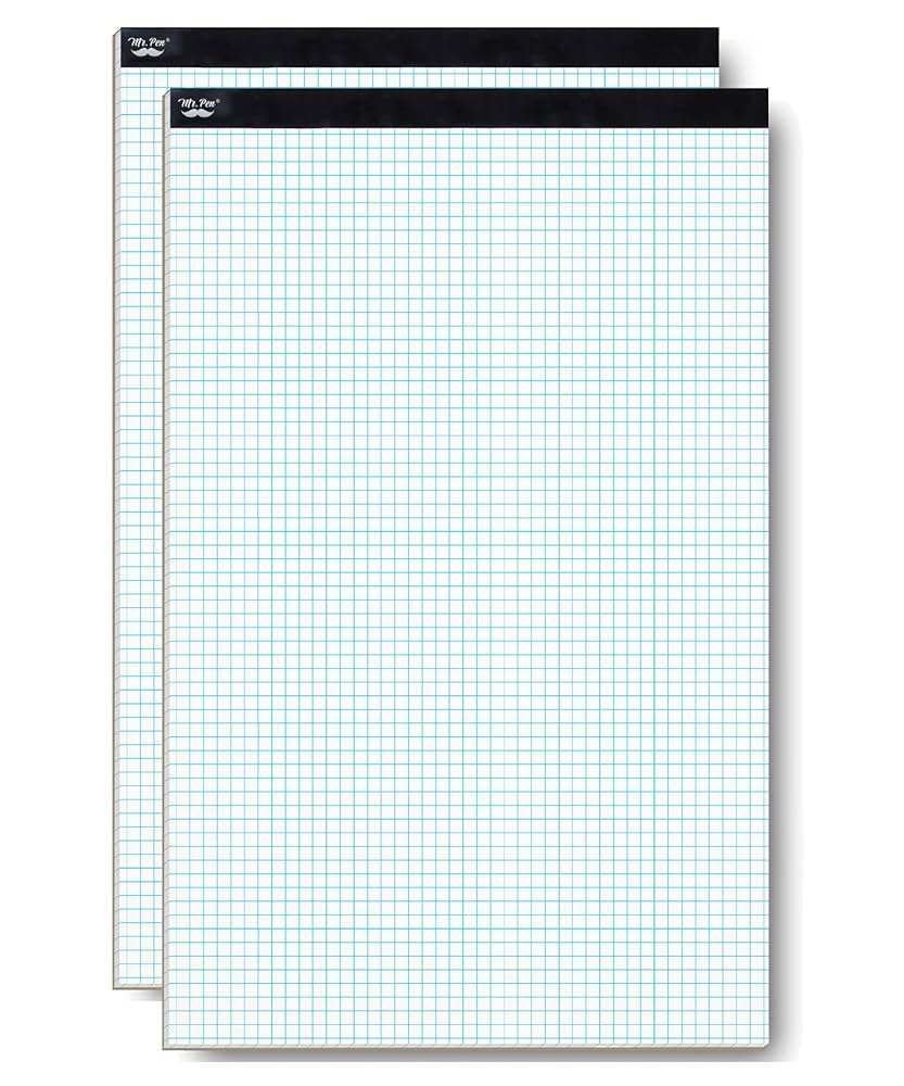 Amazon Mr Pen Graph Paper 2 Pack Of 22 Sheets 17 x11 
