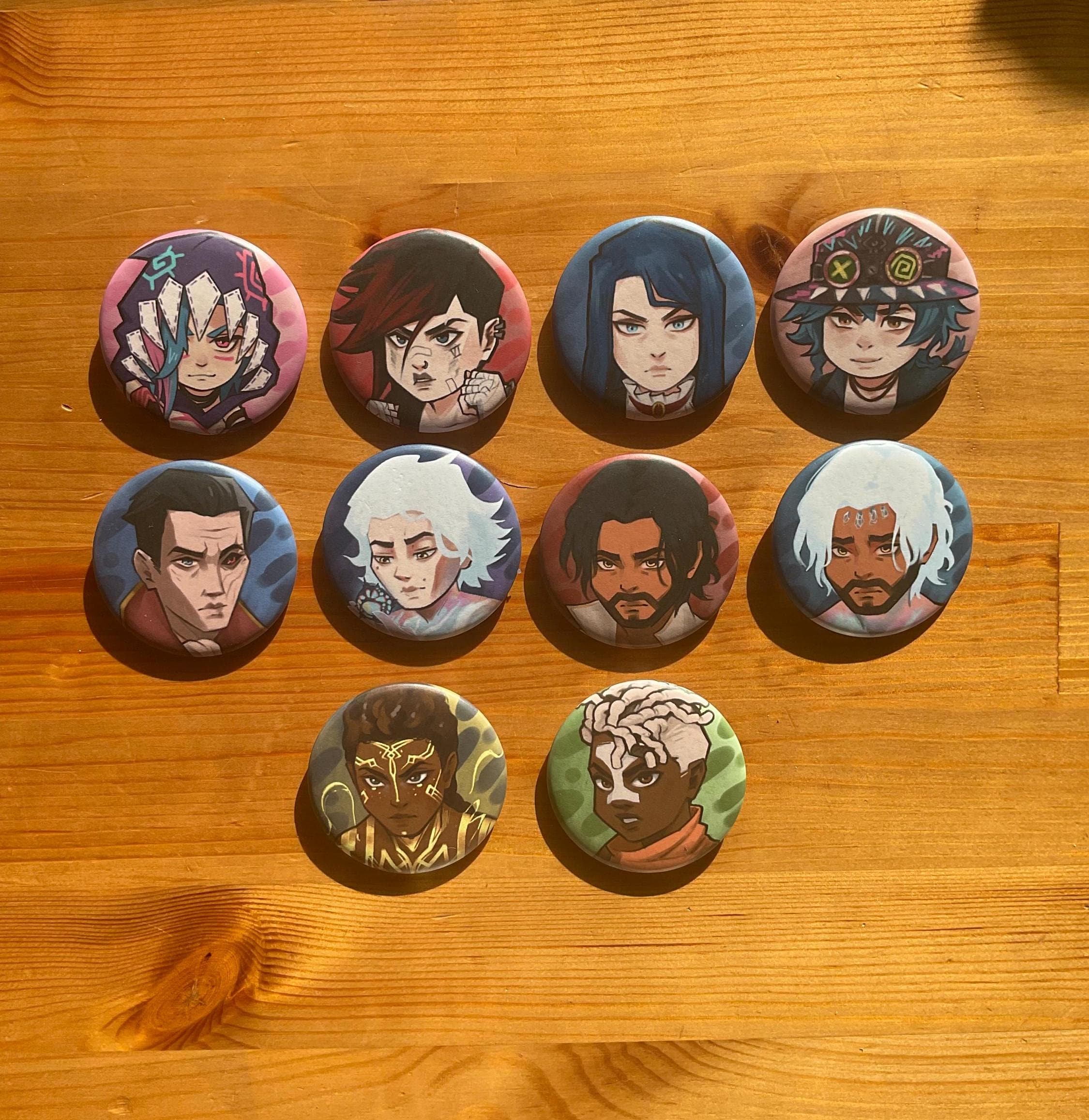 Arcane Buttons Etsy