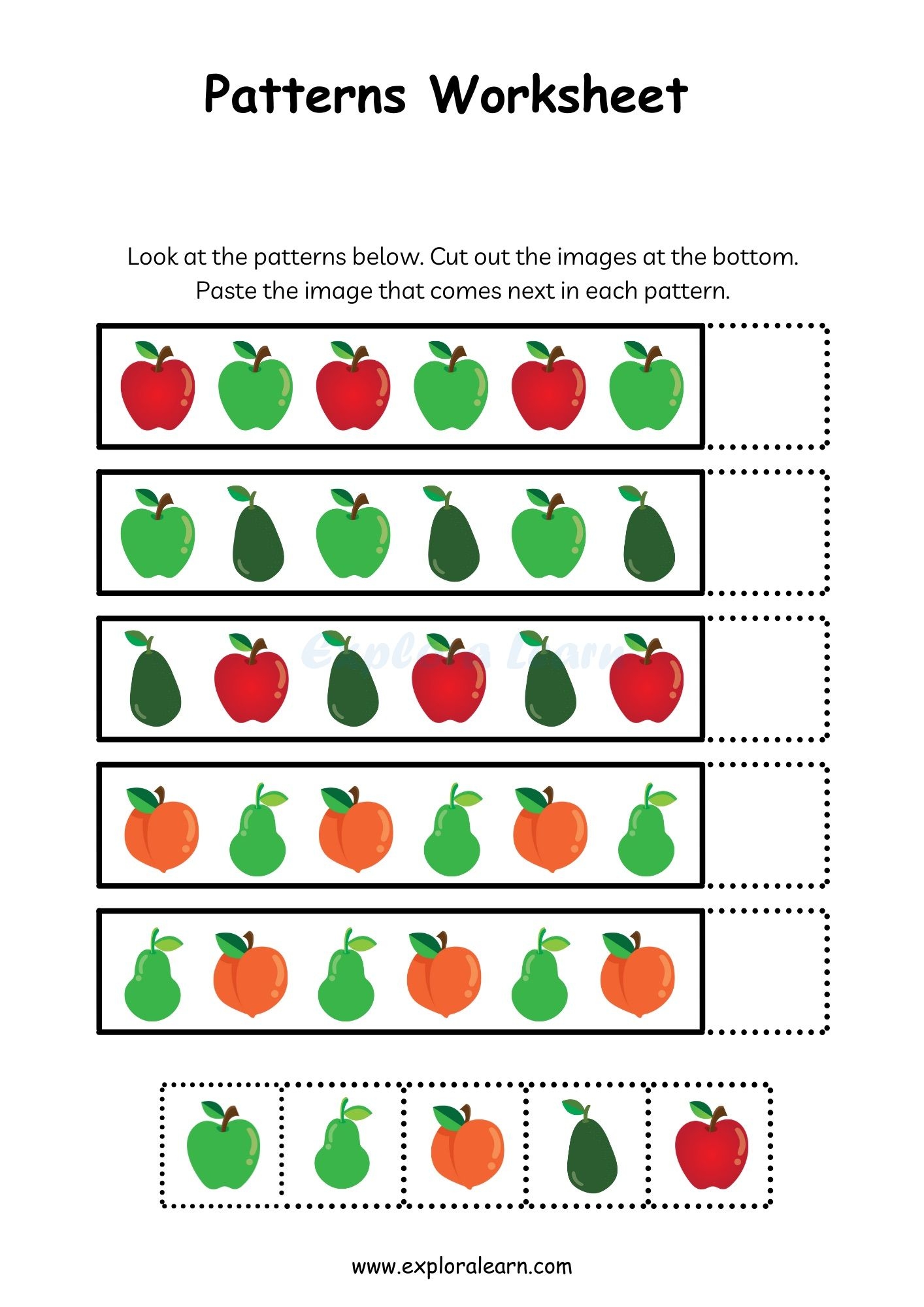 Free Printable Worksheets For Autistic Students