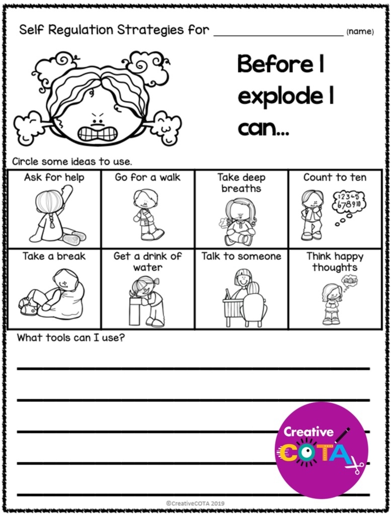 Free Printable Behavior Worksheets