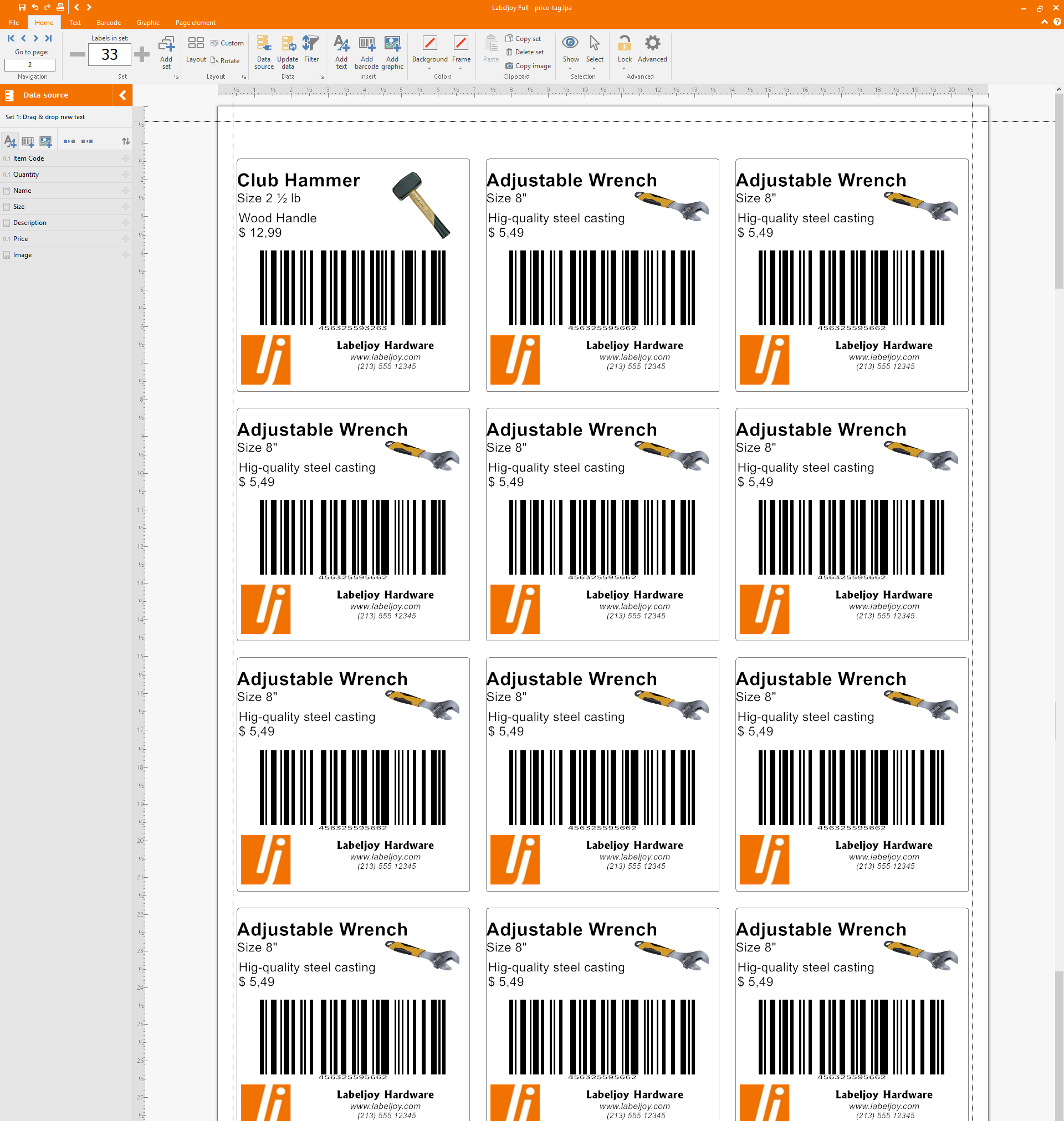 Best Custom Price TAG Maker Download It With Free Template Samples 