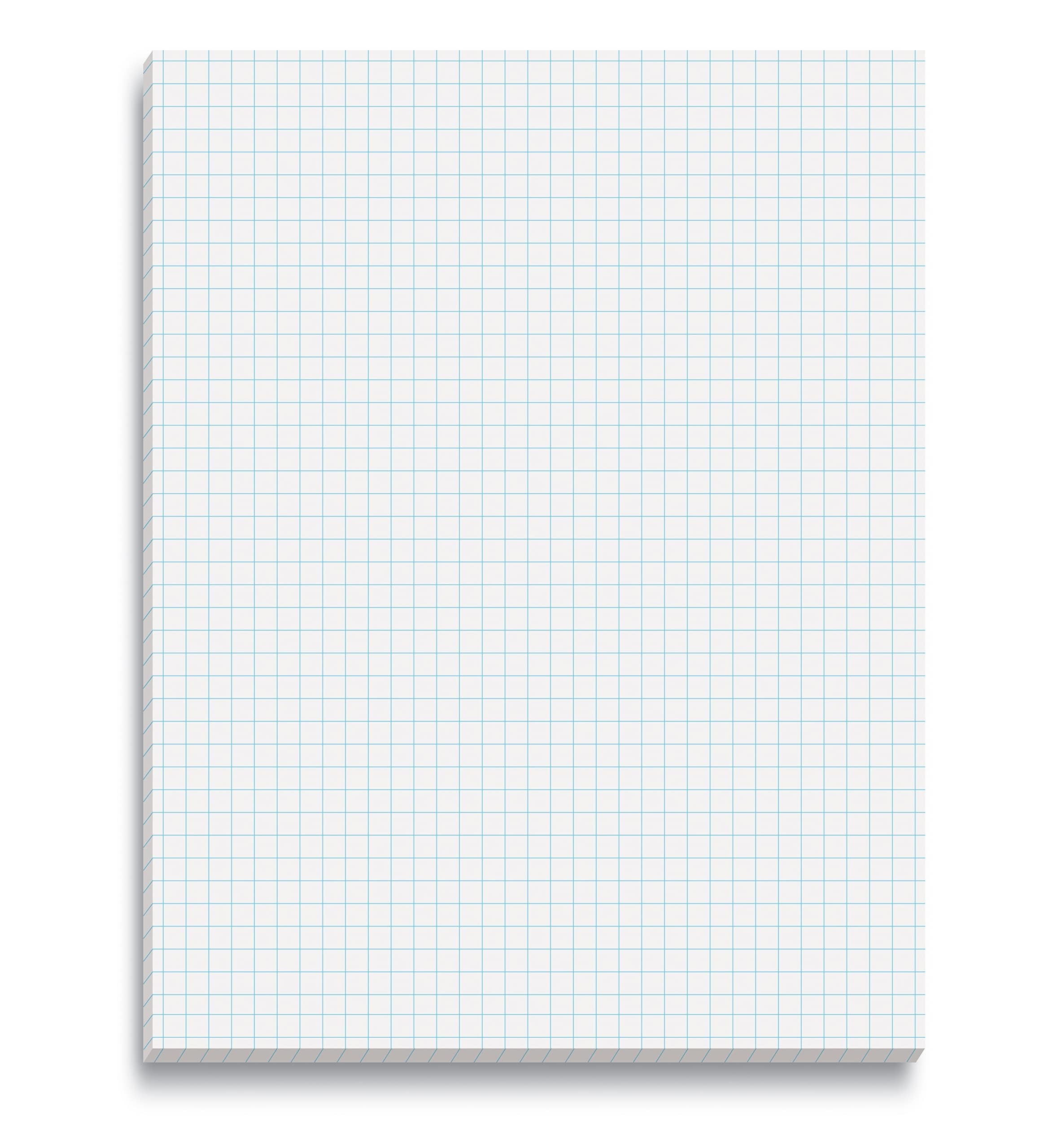 Better Office Products Graph Paper Pad 8 5 X 11 50 Sheets Double 