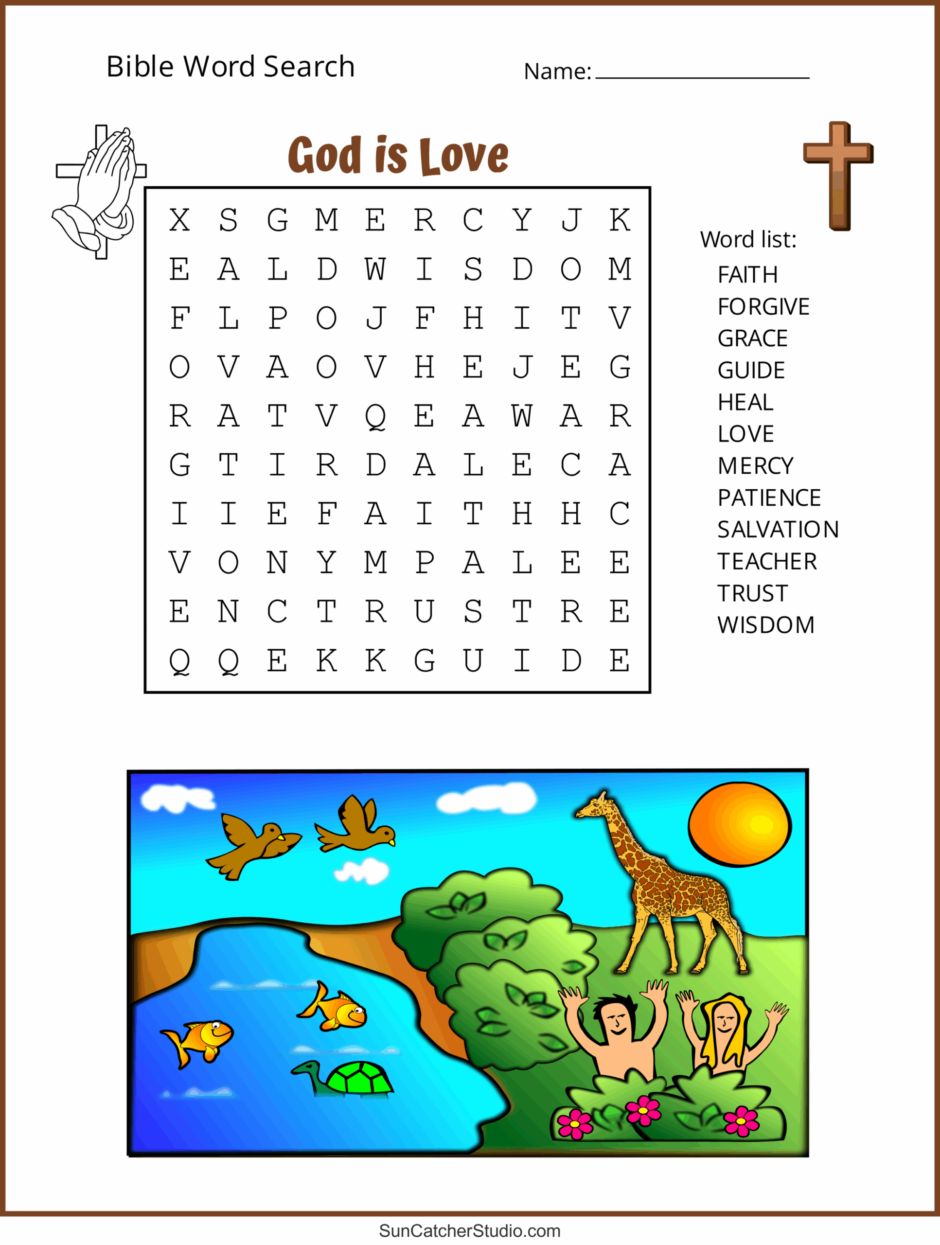 Free Printable Bible Games And Puzzles