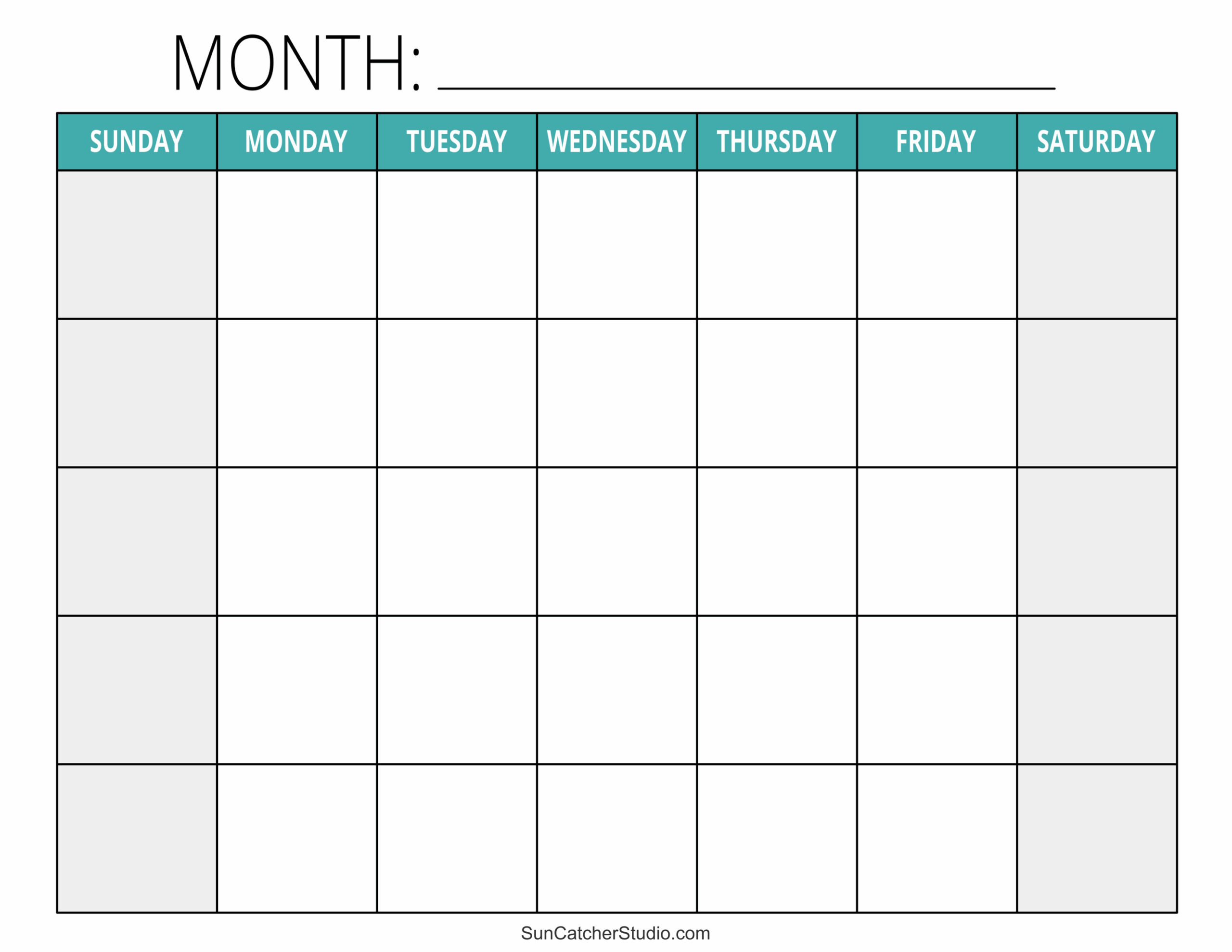 Download Free Printable Calendars