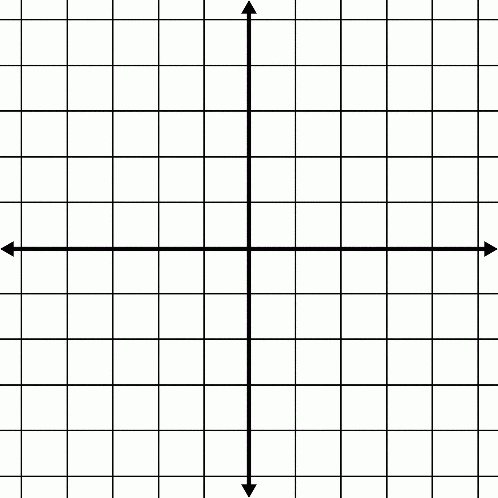 Graph Paper Template With X Y Axis