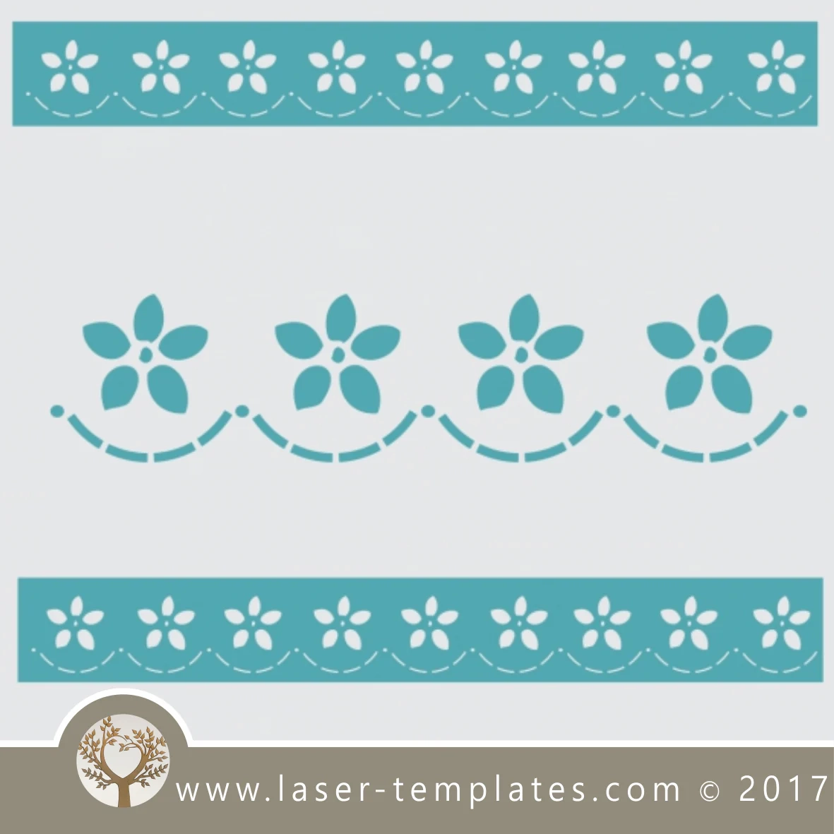 Printable Stencil Design Pattern Borders
