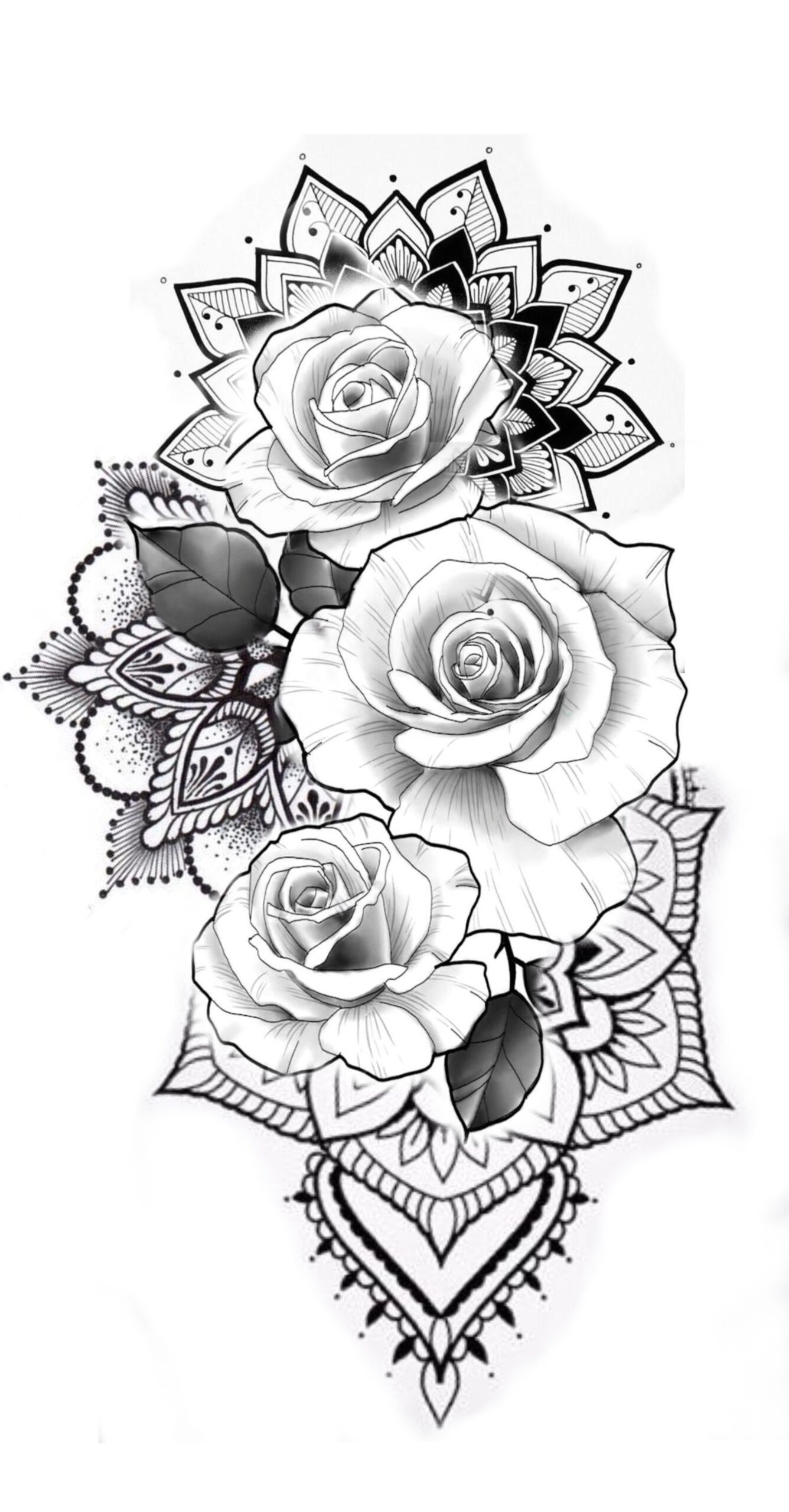 Flower Tattoo Designs Printable