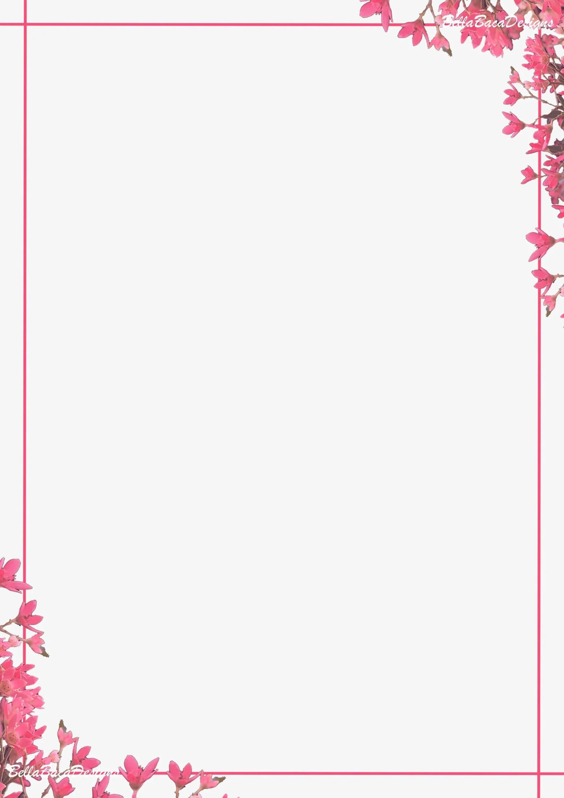 Flower Design For Project Printable