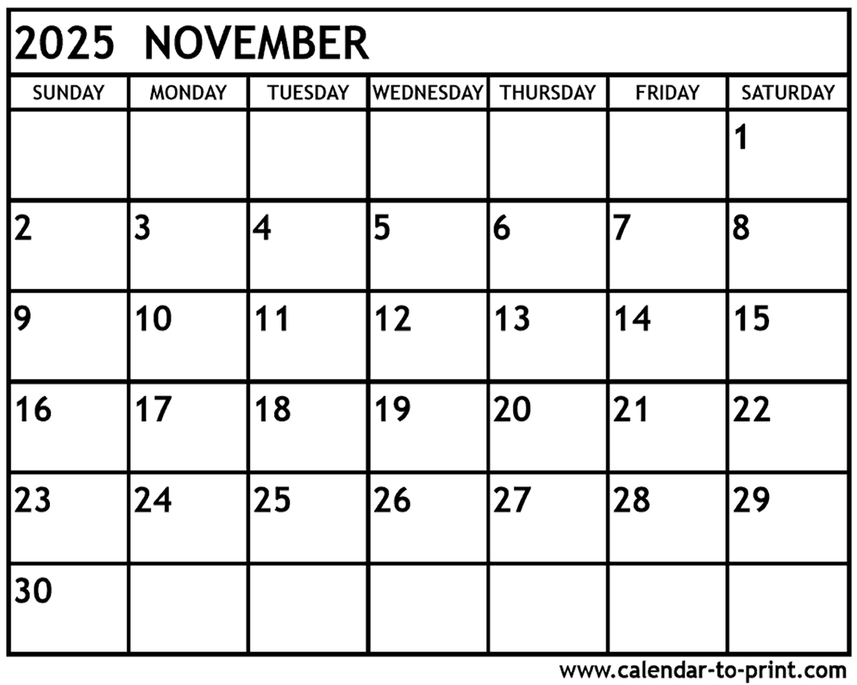 Calendar Nov 2025 School Academic Calendar