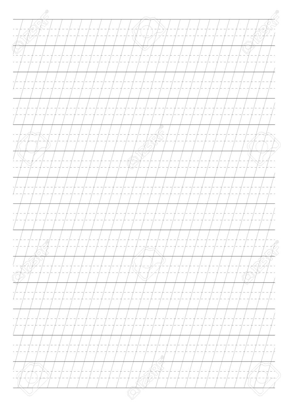 Calligraphy Paper Printable Free