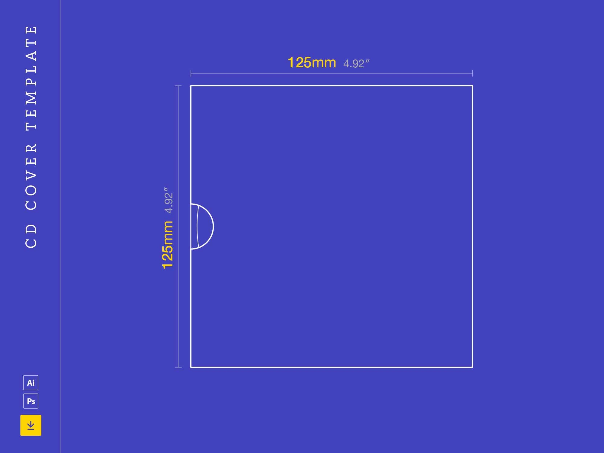Free Printable Cd Sleeve Template Design