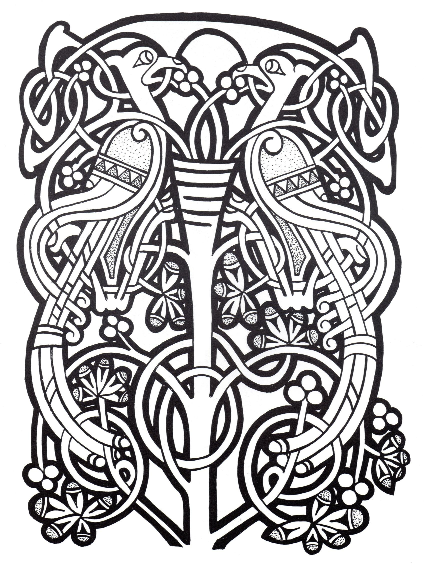 Celtic Art 38 Celtic Art Coloring Pages
