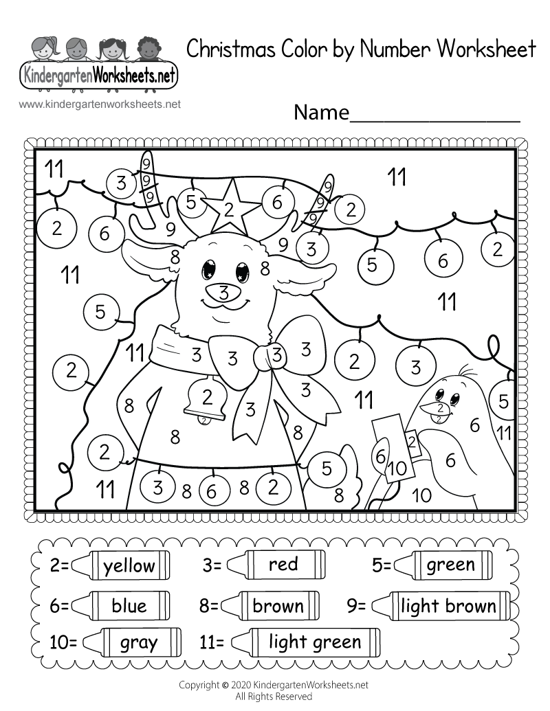 Christmas Worksheets Printable Free