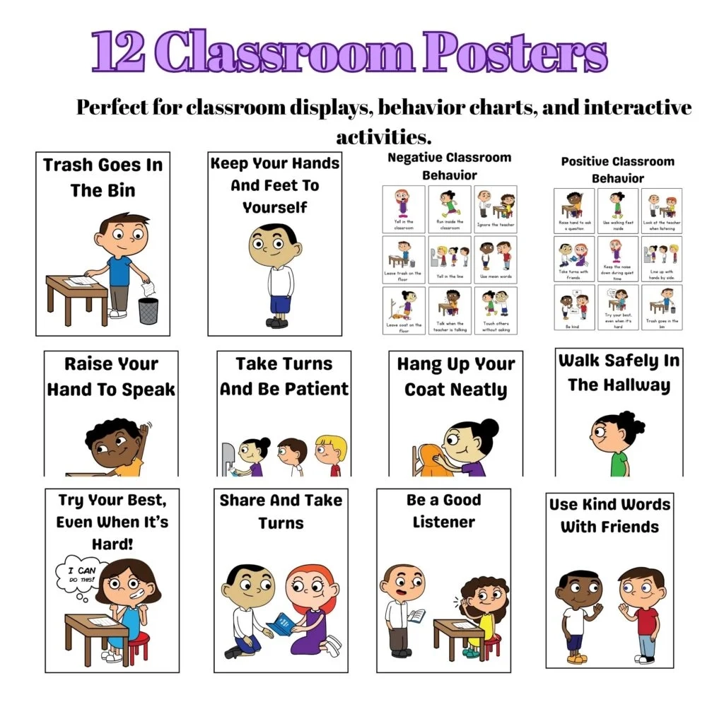 Classroom Rules And Expectations Activities Learn Grow Aspire
