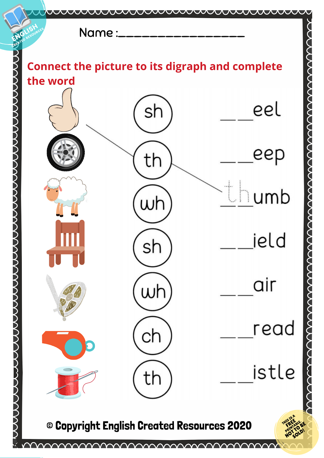 Digraph Worksheets Free Printable