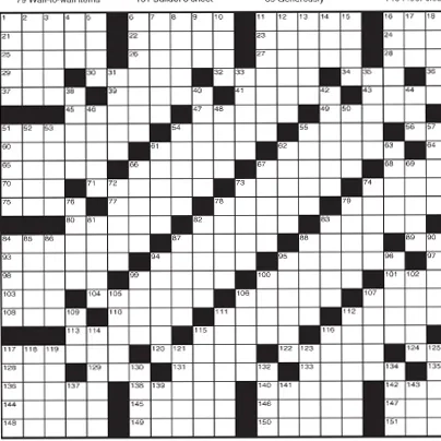 Crossword Puzzles Printable Sunday