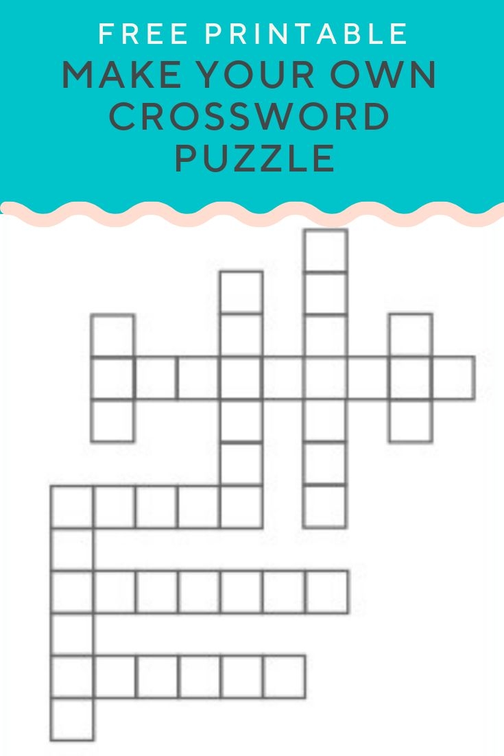Free Crossword Puzzles Maker Printable