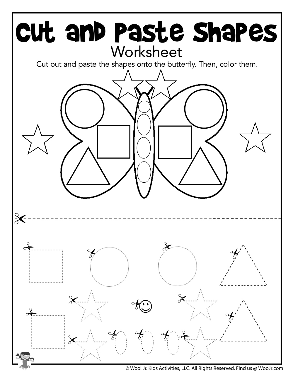 Free Printable Cut And Glue Worksheets