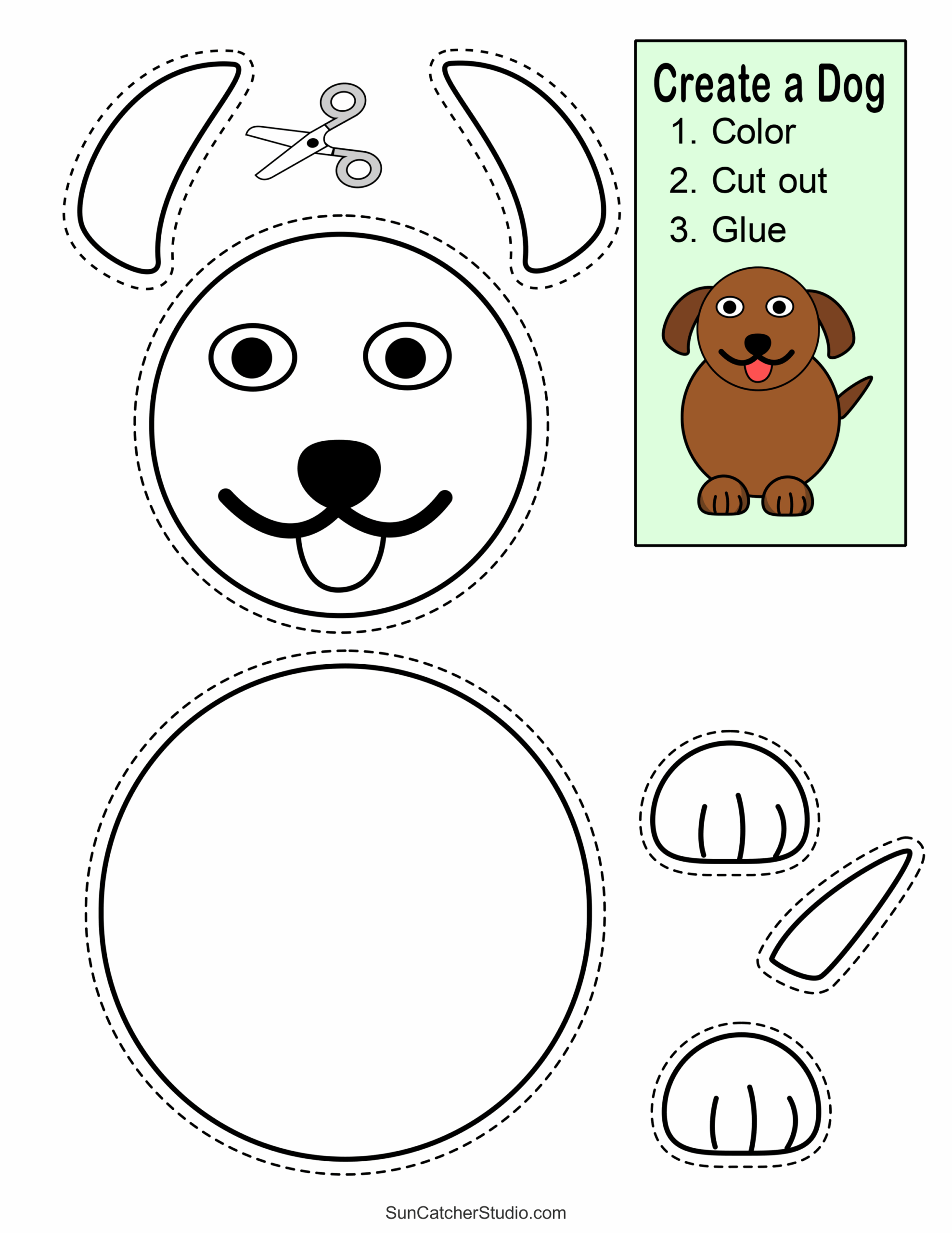 Printable Cut And Paste Worksheets